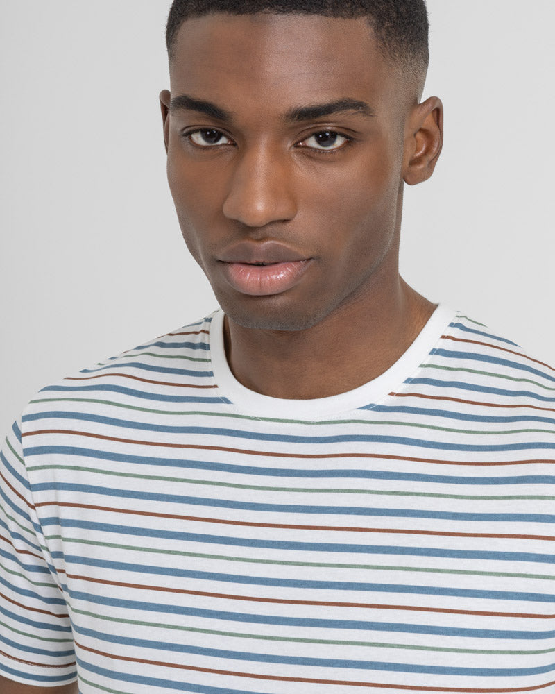 Off White Striped T-Shirt