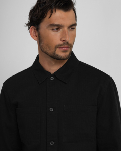 Steel & Jelly Men’s Farndon Herringbone Overshirt