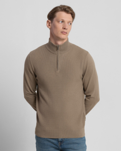 Knitted 1/4 Zip Jumper
