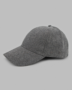 Steel & Jelly Men's Grey Wool Baseball Cap