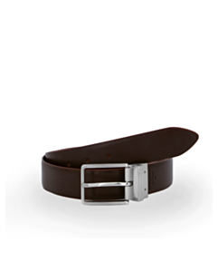 Tan Textured Reversible Leather Belt