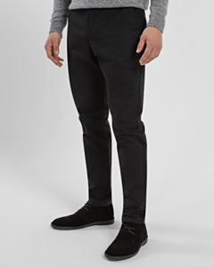 Smart Slim Fit Cotton Stretch Chino Trousers